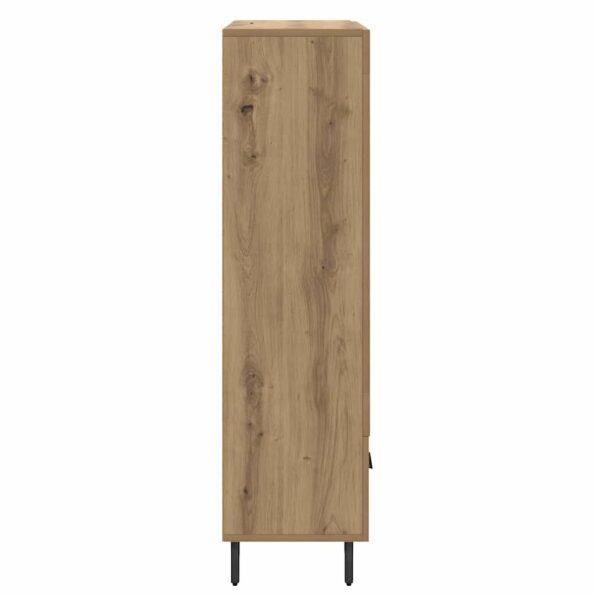 vidaXL Highboard Remeselný dub 69,5 x 31 x 115 cm Kompozitné drevo – Obrázok 7