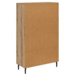 vidaXL Highboard Remeselný dub 69,5 x 31 x 115 cm Kompozitné drevo – Obrázok 8
