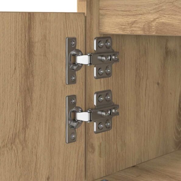 vidaXL Konferenčný stolík dub artisan 90 x 60 x 35 cm Kompozitné drevo – Obrázok 9