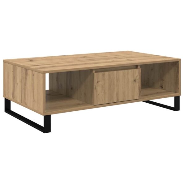 vidaXL Konferenčný stolík Remeselný dub 104 x 60 x 35 cm – Obrázok 2