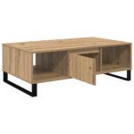 vidaXL Konferenčný stolík Remeselný dub 104 x 60 x 35 cm – Obrázok 5