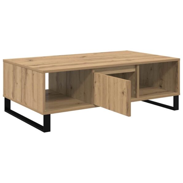 vidaXL Konferenčný stolík Remeselný dub 104 x 60 x 35 cm – Obrázok 5