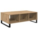 vidaXL Konferenčný stolík Remeselný dub 104 x 60 x 35 cm – Obrázok 8