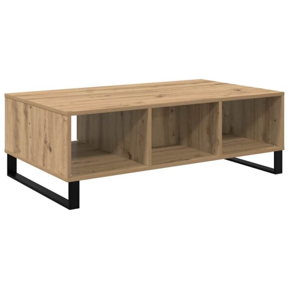 vidaXL Konferenčný stolík Remeselný dub 104 x 60 x 35 cm – Obrázok 8