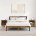 vidaXL Nočný stolík 2 pcs Staré drevo 40 x 35 x 50 cm Kompozitné drevo – Obrázok 4