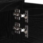 vidaXL Nočný stolík 2 pcs Čierny dub 40 x 35 x 50 cm Kompozitné drevo – Obrázok 10