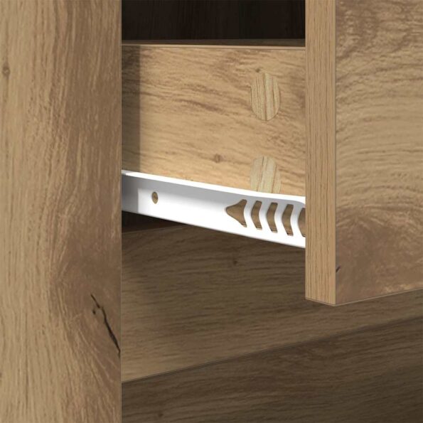 vidaXL Konferenčný stolík with Drawer dub artisan 102 x 44.5 x 50 cm – Obrázok 9