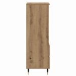 vidaXL Highboard Remeselný dub 40 x 36 x 110 cm Kompozitné drevo – Obrázok 7