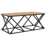 vidaXL Konferenčný stolík Remeselný dub 100 x 49 x 40 cm – Obrázok 7