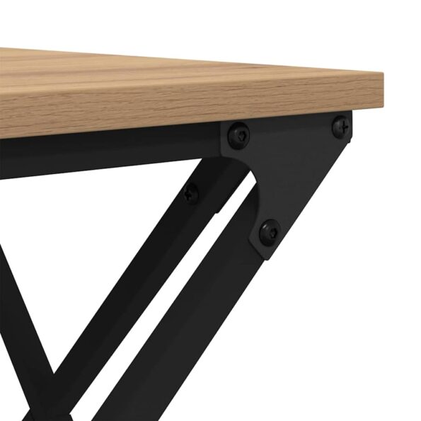 vidaXL Konferenčný stolík Remeselný dub 100 x 49 x 40 cm – Obrázok 8