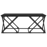 vidaXL Konferenčný stolík Čierny dub 100 x 49 x 40 cm Kompozitné drevo – Obrázok 5