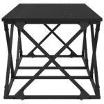 vidaXL Konferenčný stolík Čierny dub 100 x 49 x 40 cm Kompozitné drevo – Obrázok 6