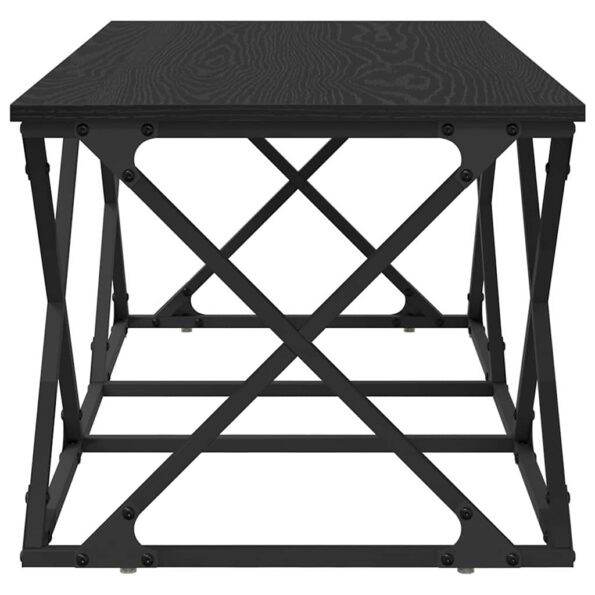 vidaXL Konferenčný stolík Čierny dub 100 x 49 x 40 cm Kompozitné drevo – Obrázok 6