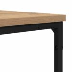 vidaXL Konferenčný stolík Remeselný dub 100 x 100 x 40 cm – Obrázok 8