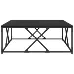 vidaXL Konferenčný stolík Čierny dub 100 x 100 x 40 cm – Obrázok 5