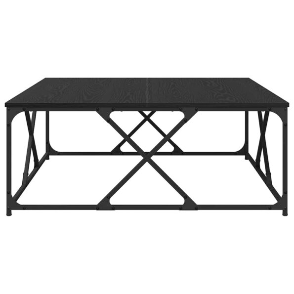 vidaXL Konferenčný stolík Čierny dub 100 x 100 x 40 cm – Obrázok 6