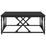 vidaXL Konferenčný stolík Čierny dub 70 x 70 x 30 cm Kompozitné drevo – Obrázok 5