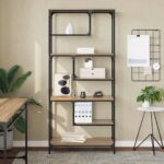 vidaXL Knižnica dub artisan 81 x 36 x 176 cm Kompozitné drevo – Obrázok 4