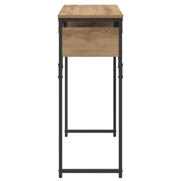 vidaXL Konferenčnýstolík dub artisan 75x30x75cm Kompozitné drevo – Obrázok 6