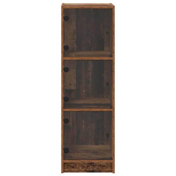 vidaXL Highboard Staré drevo 35 x 37 x 109 cm Kompozitné drevo – Obrázok 6