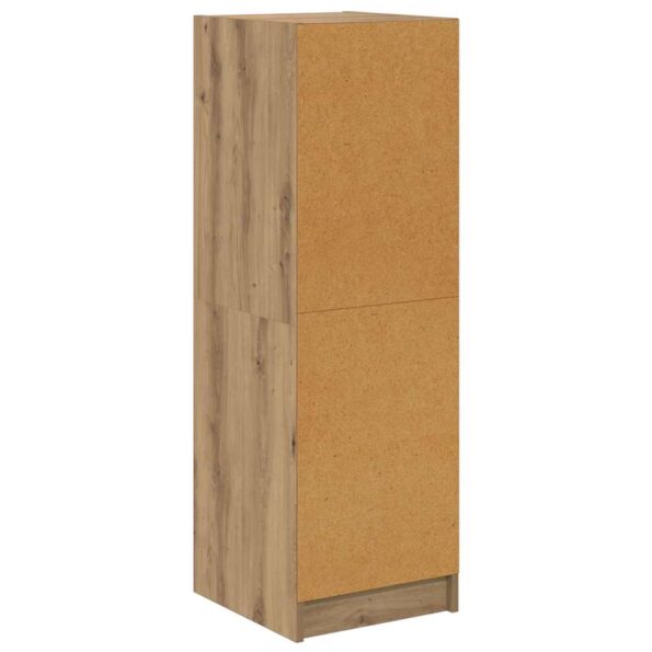 vidaXL Highboard Remeselný dub 35 x 37 x 109 cm Kompozitné drevo – Obrázok 8