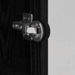 vidaXL Highboard Čierny dub 35 x 37 x 109 cm Kompozitné drevo – Obrázok 9