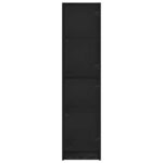vidaXL Highboard Čierny dub 35 x 37 x 142 cm Kompozitné drevo – Obrázok 6
