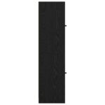 vidaXL Highboard Čierny dub 35 x 37 x 142 cm Kompozitné drevo – Obrázok 7