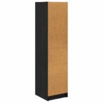 vidaXL Highboard Čierny dub 35 x 37 x 142 cm Kompozitné drevo – Obrázok 8