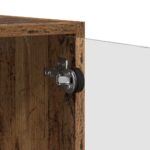 vidaXL Nástenné skrinky Nástenný 2 pcs Staré drevo 68 x 37 x 35 cm – Obrázok 9