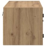 vidaXL Nástenné skrinky Nástenný 2 pcs Remeselný dub 68 x 37 x 35 cm – Obrázok 7