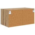 vidaXL Nástenné skrinky Nástenný 2 pcs Remeselný dub 68 x 37 x 35 cm – Obrázok 8