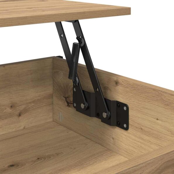 vidaXL Konferenčný stolík dub artisan 100 x 55 x 50 cm – Obrázok 9