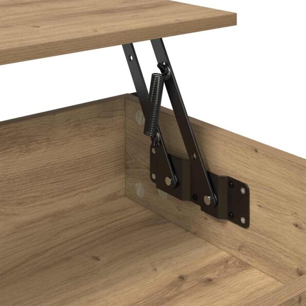 vidaXL Konferenčný stolík Remeselný dub 100 x 50 x 50 cm – Obrázok 10