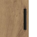 vidaXL Kúpeľňová skriňa dub artisan 61 x 35 x 64 cm Kompozitné drevo – Obrázok 10