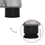 vidaXL Kúpeľňová skriňa s poličkou Sivý dub sonoma 60 x 35 x 80 cm – Obrázok 13