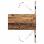 vidaXL Konferenčný stolík Staré drevo 90 x 49 x 46 cm Kompozitné drevo – Obrázok 12