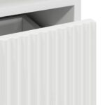 vidaXL Nočný stolík 2 pcs Biela 49 x 36 x 61 cm Kompozitné drevo – Obrázok 10