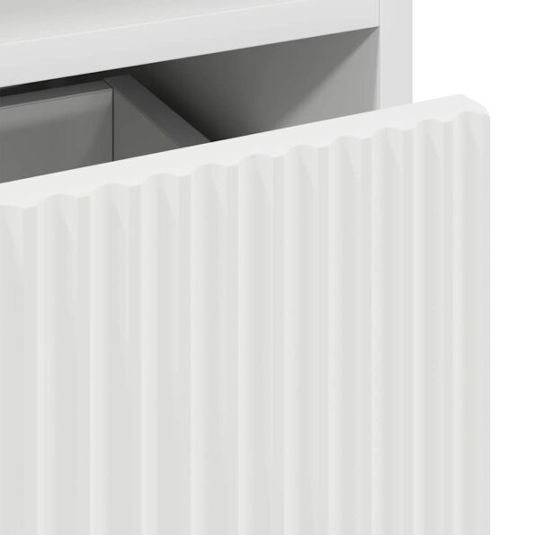 vidaXL Nočný stolík 2 pcs Biela 49 x 36 x 61 cm Kompozitné drevo – Obrázok 10