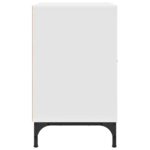 vidaXL Nočný stolík 2 pcs Biela 49 x 36 x 61 cm Kompozitné drevo – Obrázok 6