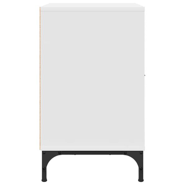 vidaXL Nočný stolík 2 pcs Biela 49 x 36 x 61 cm Kompozitné drevo – Obrázok 6