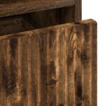 vidaXL Nočný stolík 2 pcs Tmavý dub 49 x 36 x 61 cm Kompozitné drevo – Obrázok 10