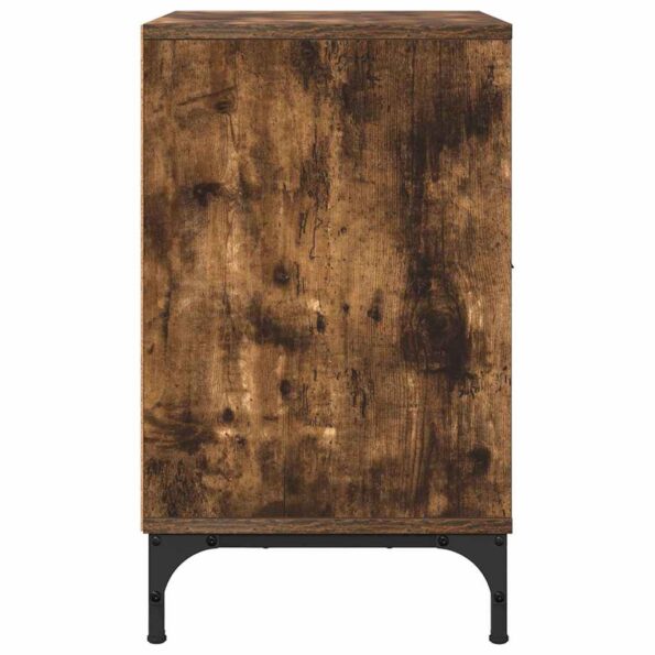 vidaXL Nočný stolík 2 pcs Tmavý dub 49 x 36 x 61 cm Kompozitné drevo – Obrázok 6