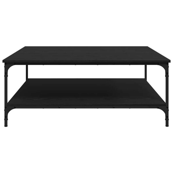 vidaXL Konferenčný stolík Čierny dub 100 x 100 x 40 cm – Obrázok 6