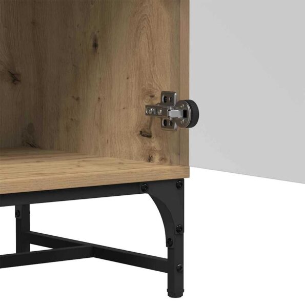 vidaXL Highboard dub artisan 35 x 37 x 117 cm Kompozitné drevo – Obrázok 9