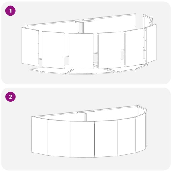 vidaXL Hrantík Antracit 120 x 60 x 35 cm Oceľ – Obrázok 10