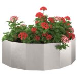 vidaXL Hrantík Strieborná 120 x 60 x 35 cm Nerezová oceľ – Obrázok 3