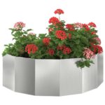 vidaXL Hrantík Strieborná 120 x 60 x 35 cm Pozinkovaná oceľ – Obrázok 3