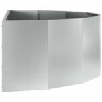vidaXL Hrantík Strieborná 120 x 60 x 35 cm Pozinkovaná oceľ – Obrázok 6