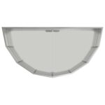 vidaXL Hrantík Strieborná 120 x 60 x 35 cm Pozinkovaná oceľ – Obrázok 8